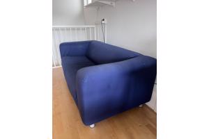 Klippan bank - donkerblauw