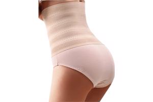 Corrigerende slip met extra hoge taileband beige XXL