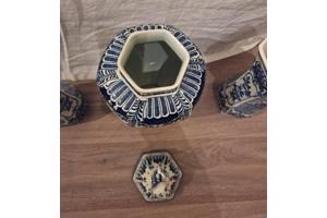 Delfts Blauw Kaststel Royal Sphinx Holland by Boch