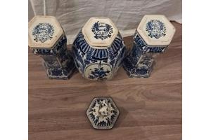 Delfts Blauw Kaststel Royal Sphinx Holland by Boch