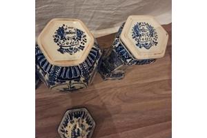 Delfts Blauw Kaststel Royal Sphinx Holland by Boch