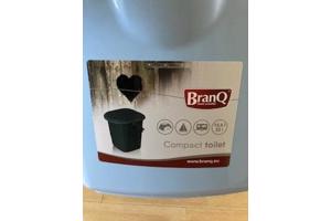 compact toilet ongebruikt 15,5 liter