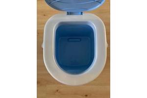 compact toilet ongebruikt 15,5 liter