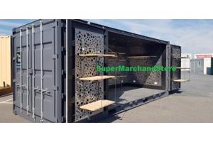 gepersonaliseerde zeecontainers voor uw winkels.