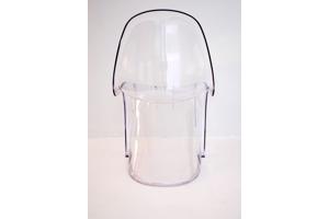 STOEL design Panton CHAIR transparant, versterkt