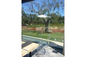 STOEL design Panton CHAIR transparant, versterkt