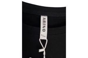 Sweat jurk strass steentjes zwart L/XL