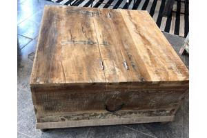 Houten Kist / Salontafel gekocht bij De Woerd in Leiden