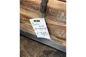 Houten Kist / Salontafel gekocht bij De Woerd in Leiden