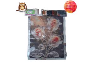 nr 24 Diamond Painting kristal rozen 50x40cm (vierkant)