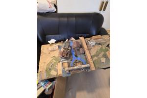 Treinbaan met steunen