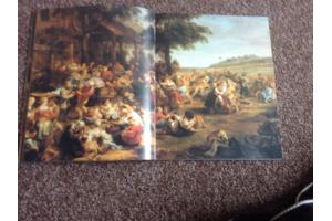 Boek v/d mooiste meesterwerken van schilder Rubens ,foto's