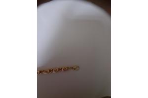 Gouden dames armband