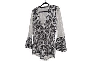 Emmash Paris playsuit zebra S