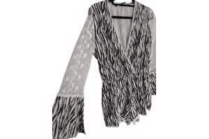 Emmash Paris playsuit zebra S