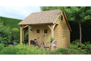 Landelijk tuinhuis LODGE in diverse standaard maten