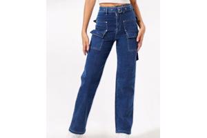 jeans stretch blauw XL/42