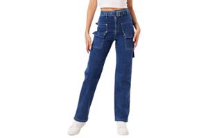 jeans stretch blauw XL/42