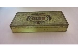 Antieke blik hollands sigaren tabak agio gouden oogst