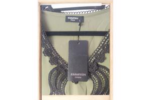 Emmash Paris tuniek met kant khaki L