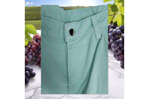Jeans mintgroen recht model L/40