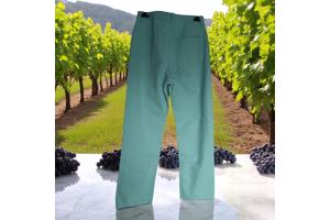 Jeans mintgroen recht model L/40