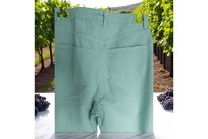 Jeans mintgroen recht model L/40