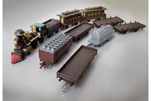 Treinen en rail 60er jaren