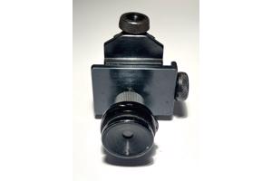 Stalen diopter met irisblende