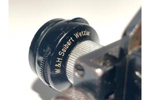 Stalen diopter met irisblende