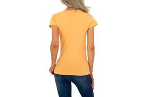 Glo-Story t-shirt fashion tas hakken oranje M