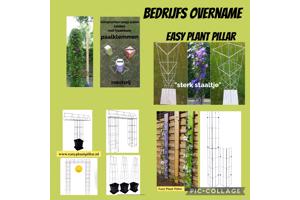 Klimrekken plantensteunen voor terras en balkon