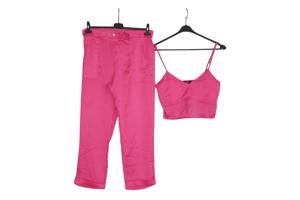 2 delige set donkerroze M