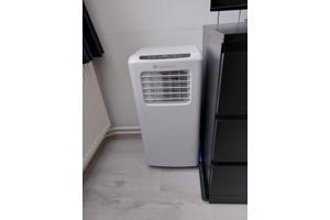 Bijna nieuwe airco met afstandsbediening