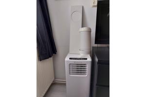 Bijna nieuwe airco met afstandsbediening