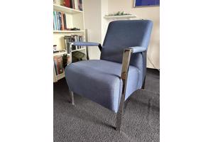 Mooie fauteuil met stalen frame (INHOUSE Grandola)