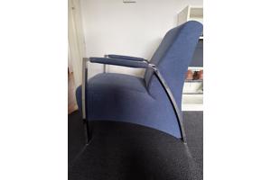 Mooie fauteuil met stalen frame (INHOUSE Grandola)