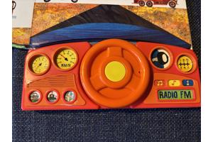 Eric Carle : in de auto ( met stuur en 13 geluiden ) 3+ Boek