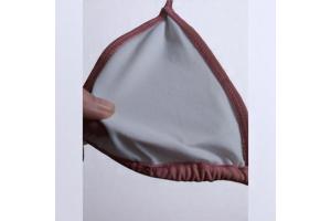 Bikini Holly Webber oudroze stippel L