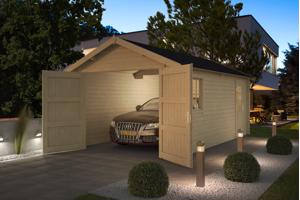 Garage Dillon 300x540 Onbehandeld vuren