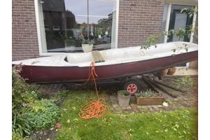 Flying junior zeilboot zonder mast