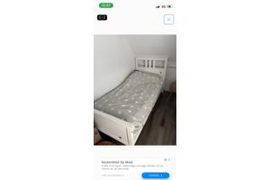 IKEA bed hemnes plus matras
