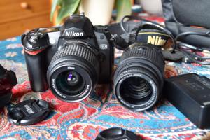 nikon d70 digitale reflexcamera set