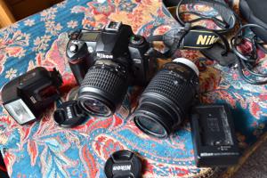 nikon d70 digitale reflexcamera set