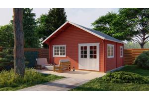 Blokhut - Tuinhuis Big Llanes | 44 mm | onbehandeld