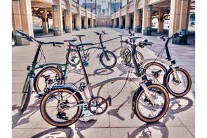 Vouwfietsen van merk Brompton plus Riese Birdy Müller