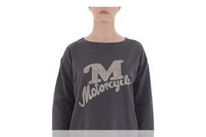 Sweat jurk motorcycle strass steentjes grijs XL/XXL
