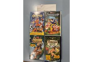 Disney classic VHS Oliver Sneeuwwitje Tarzan plus TarzanJane