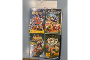 Disney classic VHS Oliver Sneeuwwitje Tarzan plus TarzanJane