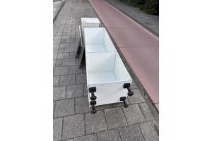 Grote rvs opbergkast